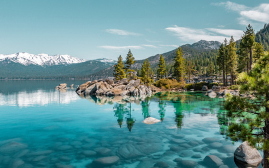During the webinar, Regional Climatologist with Desert Research Dan McEvoy predicted that after this summer, Lake Tahoe could be close to being full. (Adobe Stock)