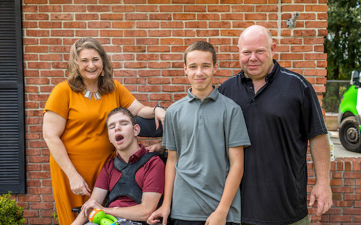Robbin and Steve Brydges adopted their two boys, Dawson and Dalton, to keep them together. They encourage others to explore the benefits of adoption. (Dave Thomas Foundation for Adoption)