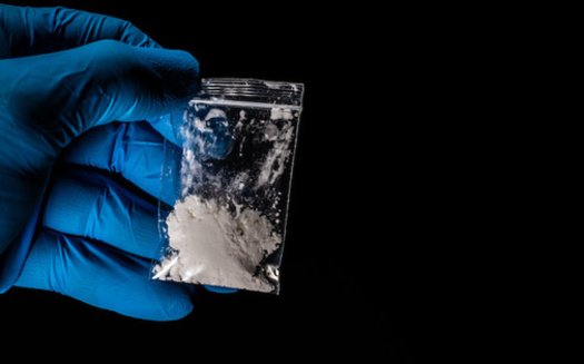 The Drug Enforcement Administration seized more than 57.5 million fentanyl-laced, fake prescription pills and 13,740 pounds of fentanyl powder in 2022, according to the White House.  (Adobe Stock)<br />