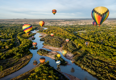 In the last week of July 2022, a five-mile stretch of the Rio Grande in Albuquerque, N.M., ran dry for the first time in 40 years. (GregMeland/AdobeStock)