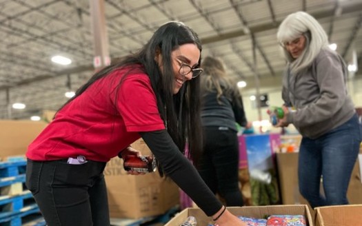 A one-day food drive sponsored by the National Association of Letter Carriers (AFL-CIO) has delivered more than 1.82 billion pounds of food in the past 30 years. (Courtesy Roadrunners)