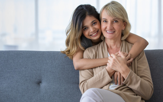 A new report finds that as of 2020, fewer than half of children left foster care to live with adoptive families or guardians or return to their birth families. (Bangkok Click Studio/Adobestock)