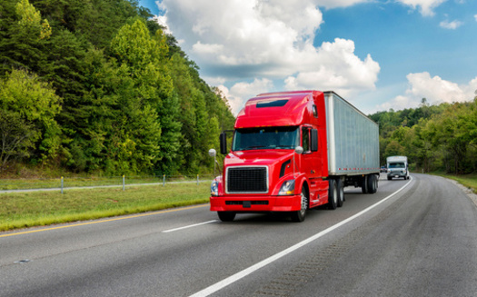 The global trucking industry is estimated to reach $1 trillion by 2025. (Carolyn Franks/Adobe Stock) 