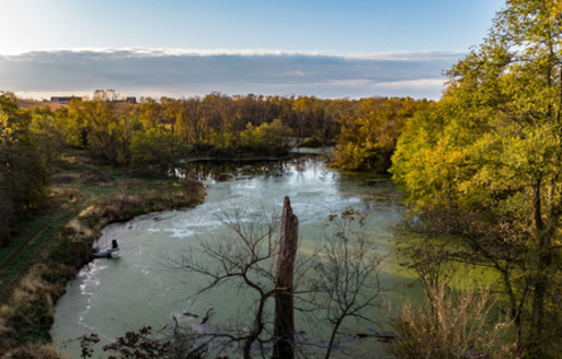 Nebraska's extensive wetlands include marshes, lakes, river and stream backwaters, oxbows, wet meadows, fens, forested swamps, and seeps. (Phyre Sky/Adobe Stock)