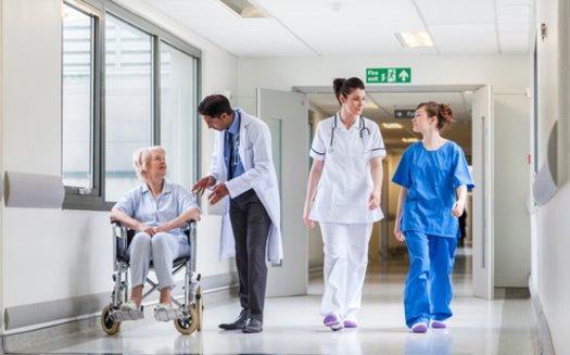 A report from the Healthcare Association of New York State finds almost half of New York's hospitals reduced or eliminated services to mitigate staffing challenges, all while making sure critical services remain available. (Adobe Stock)