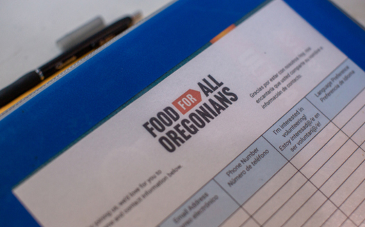 If passed, the Food for All Oregonians legislation would go into effect by 2025. (Oregon Food Bank)