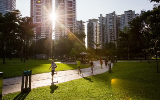 Researchers found cities with the highest ParkScore rankings are healthier places to live based on the metrics of physical inactivity and mental health. (Adobe Stock)