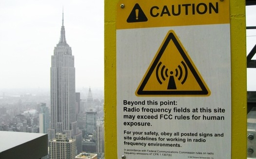 Despite some studies illuminating the health impacts of non-ionizing radiation from cellphones and other wireless devices, the Food and Drug Administration maintains there is no association between exposure to radio frequency from cellphone use and health problems. (Ernst Moeksis/Wikimedia Commons)