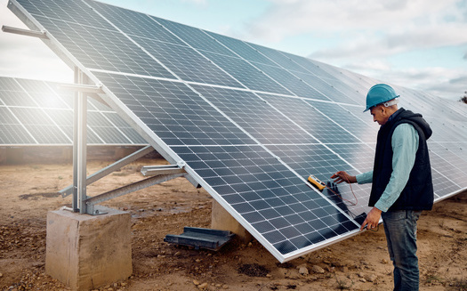 The National Renewable Energy Laboratory finds solar resources make up around 90% of potential renewable energy generation potential on tribal lands in the contiguous 48 states. (Adobe Stock)