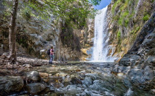 Local groups want to add a section of the Angeles National Forest that includes Trail Canyon Falls to the San Gabriel Mountains National Monument. (Bob Wick)
