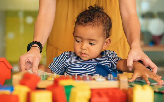 Child care prices for a single child ranged from $4,810 for school-age home-based care in small counties, to $15,417 for infant center-based care in very large counties, according to data from the U.S. Department of Labor. (Adobe Stock)<br />