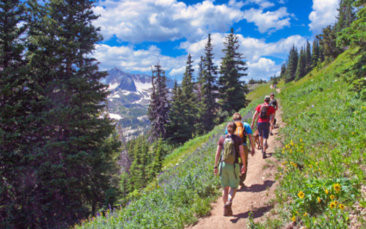 Studies show people experiencing outdoor activities reported higher well-being scores and improved mental health during the COVID-19 pandemic. (Adobe Stock)