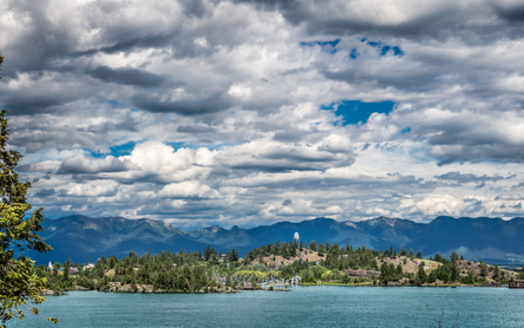 Flathead Lake's high water quality results from its watershed being mainly national park, wilderness and managed forest lands combined with having a relatively low human population. (Adobe Stock)