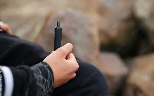 While cigarette pollution takes up to 10 years to degrade, disposable vapes are not biodegradable. Experts said the cartridges endanger ocean creatures inadvertently consuming the plastics. (Adobe Stock)