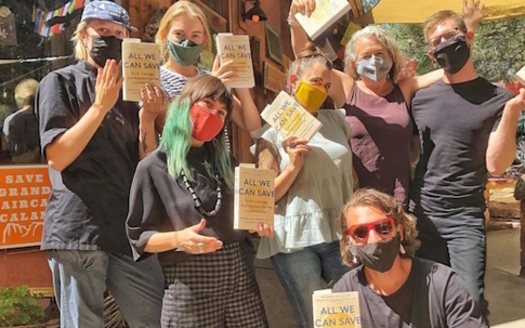 All We Can Save Circles is a conversation initiative created by Katharine Wilkinson, who co-edited an anthology book of the same name. (Hell's Backbone Grill/Instagram)