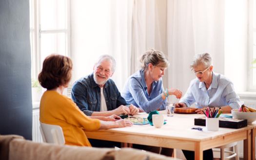 Three positive trends for seniors nationwide in UnitedHealthcare's 2023 Senior Report were a 6% decrease in the number experiencing food insecurity, a 7% increase in those with access to high-speed internet, and a 16% increase in the number of geriatric providers. (Halfpoint/Adobe Stock)