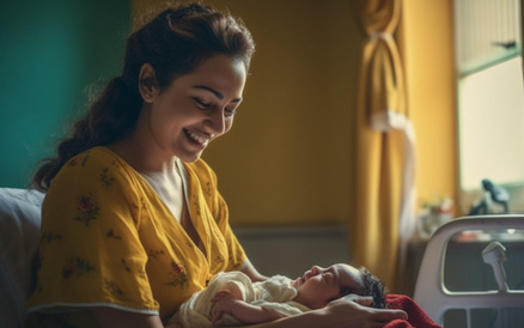In Ohio, 13 of 88 counties are maternity-care deserts, affecting approximately 97,000 women, according to data provided by March of Dimes. (Adobe Stock)<br />