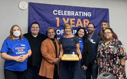 Nevada leaders and organizations gathered Wednesday to discuss the Inflation Reduction Act's impact on local business and communities in Las Vegas. (Courtesy Battle Born Progress)
