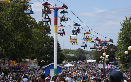 Roughly a million visitors are expected to attend the 2023 Iowa State Fair. Around 1.17 million people set the attendance record in 2019. (Iowa State Fair)