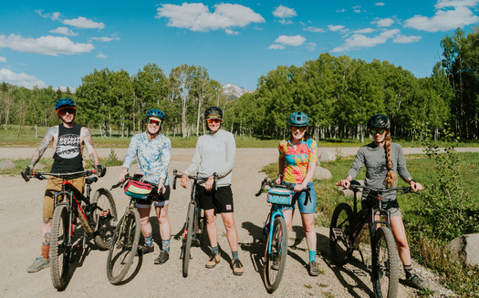 Queer Bike Brigade participants are among approximately 3 million LGBTQ+ people estimated to live in rural America. (Ilana Newman)