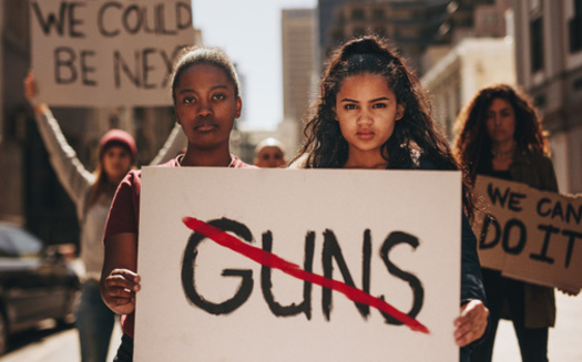 The Southern Poverty Law Center report finds that school safety is a major concern for youths, and that worry about school shootings is associated with a host of negative mental-health outcomes. (Jacob Lund/AdobeStock)