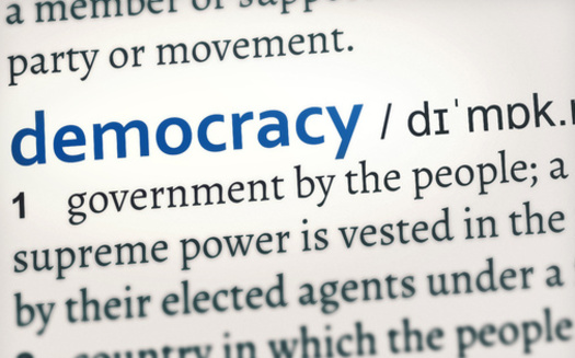 After false claims of fraud in the 2020 presidential vote, some states have lowered their risk of threats to democracy by enacting certain safeguards. A new analysis found Wisconsin faces a 'moderate risk' of election denialism. (Adobe Stock)