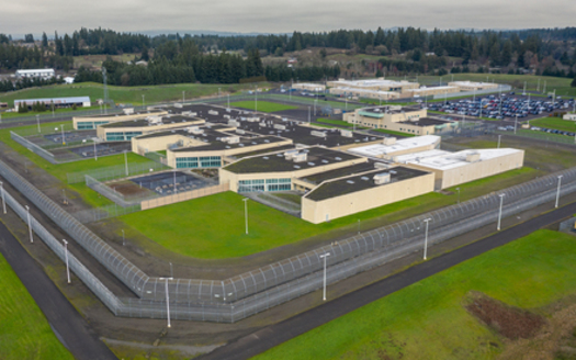 The Coffee Creek Correctional Facility is located in Wilsonville, Oregon, south of Portland. (Twelvizm/Wikimedia Commons)