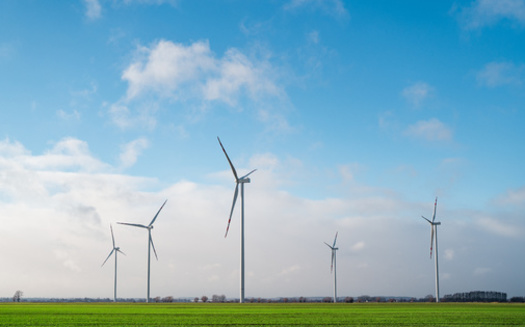 Projects like wind farms have mostly enjoyed broad public support, but researchers with Columbia Law School's Sabin Center for Climate Change Law say local opposition to renewable energy facilities is widespread, potentially hindering the achievement of climate goals. (Adobe Stock)