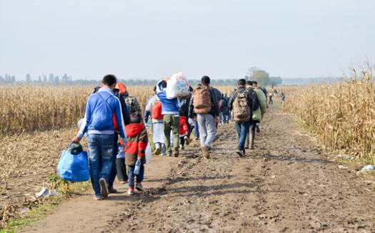 Two category 4 hurricanes made landfall in Central America in November 2020, displacing at least 1.5 million people, according to the International Red Cross. Droughts were likely a key driver of family migration from Honduras and Guatemala to the U.S. in 2018 and 2019. (Adobe Stock) <br />