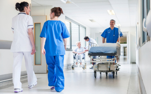 Declining college enrollment, increased burnout, an aging workforce with fewer people entering health care fields overall, and the pandemic have all contributed to serious hospital staffing shortages nationwide. (Adobe Stock)<br />