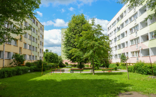 Funding for climate-friendly programs, including urban greening projects, is available via the Biden administration's Inflation Reduction Act and the bipartisan infrastructure law. (Ukasz/Adobestock). <br />