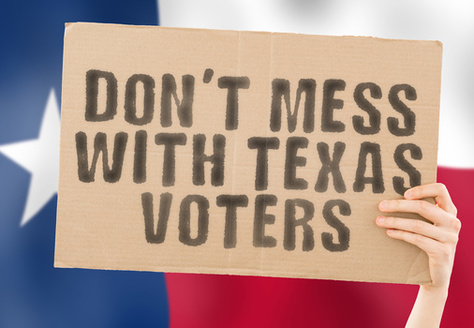 Census data from 2020 shows 95% of Texas' growth is communities of color that vote Democratic, but redistricting maps heavily favor Republican candidates. (AndriiKoval/Adobe Stock)
