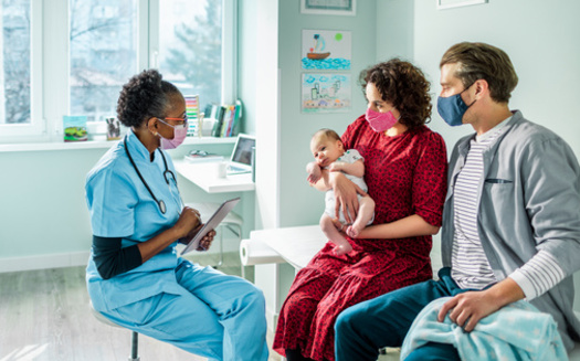 The Centers for Disease Control and Prevention reports an estimated 9% of women of childbearing age in the United States have high blood pressure. Policy experts say expanding health coverage can open up more access to screenings, helping new moms avoid health complications. (Adobe Stock)