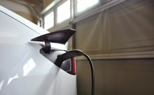 An Environmental Defense Fund analysis revealed a shift to electric vehicles could cut more than 800 million tons of carbon dioxide emissions every year by 2040. (VisualArtStudio/Adobe Stock)