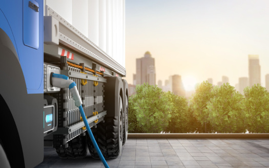 Clean-air groups and the electric truck sector are calling on state governments to consider tax credits that would make EV trucks more affordable. (Phonlamaiphoto/Adobestock)