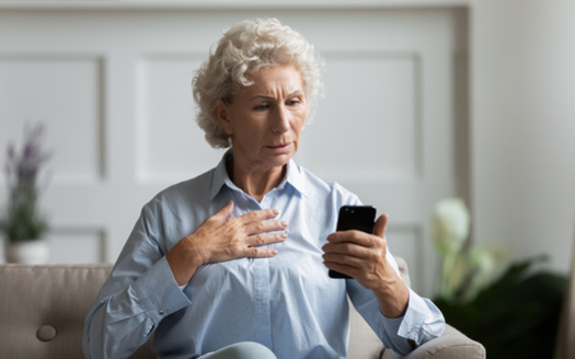 Around 74% of adults age 55 and older are susceptible to scams, losing an average of $350 per scam in 2022. (Adobe Stock)