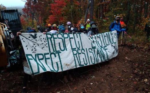 Virginia and West Virginia residents say they're worried about the safety of a natural-gas pipeline that, once built, will run for more than 300 miles through their communities. (Facebook/Appalachians Against Pipelines)