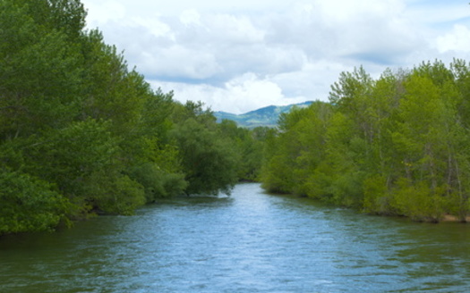 A mining exploration project has been proposed near Grimes Creek, a tributary of the Boise River. (Autumn/Adobe Stock)