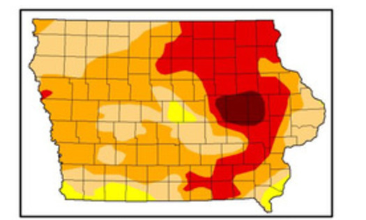 Cedar Rapids, in eastern Iowa, had only 15.5 inches of rain in all of 2022, which is about half of what it would normally get by early October. (Adobe Stock)