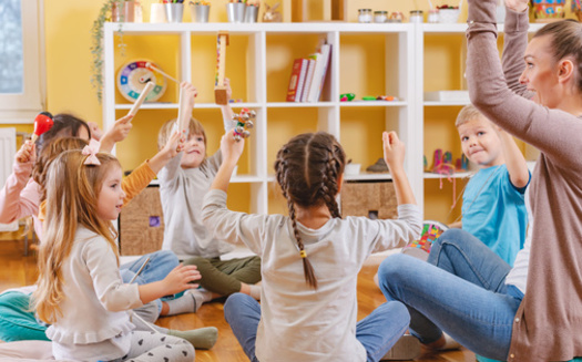 A Voice for Utah Children report showed how effective federal stabilization funding has been for Utah's child-care system, which has grown licensed child-care capacity by 31% since 2020. (Adobe Stock)