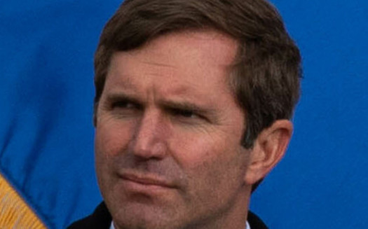 Incumbent Kentucky Democratic Gov. Andy Beshear has raised more than three times as much as his Republican rival in the general election, Attorney General Daniel Cameron. (Wikimedia Commons)<br />