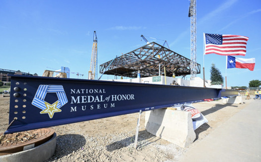 The National Medal of Honor Museum, currently under construction, will tell the history of the Medal of Honor and the courageous Americans who earned it. (Medal of Honor Foundation)