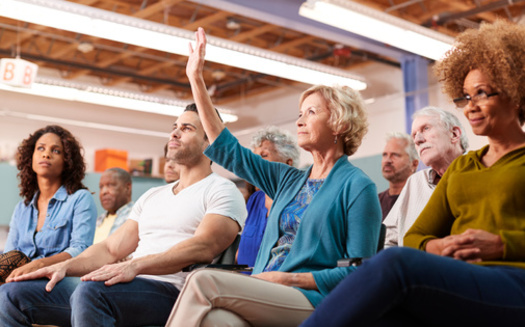 Braver Angels holds a variety of events to bring people together, including town hall debates, workshops and one-on-one conversations. (Monkey Business/Adobe Stock)