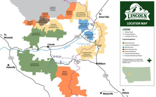 The Lincoln Prosperity Proposal would add wilderness area while at the same time opening up more recreational opportunities for motorized-vehicle enthusiasts, bikers and hikers. (Lincoln Prosperity Proposal)