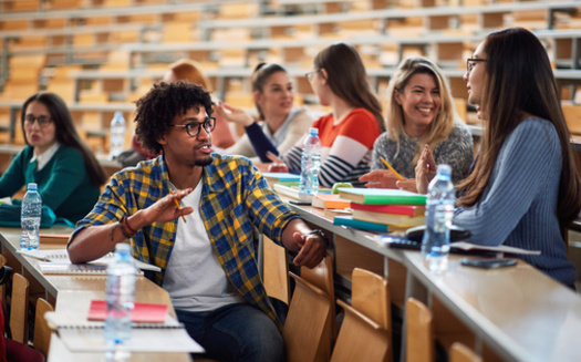 As of 2018, 66% of California high school graduates had enrolled in a two-year or four-year college program. (Luckybusiness/Adobe Stock)