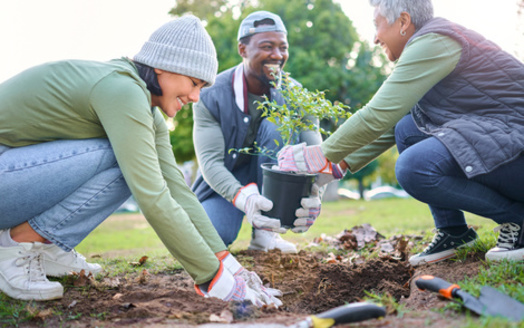 A growing body of research shows younger adults report higher levels of mental-health issues, while older adults say they feel more isolated. A North Dakota project has brought together these generations for mentorships tied to housing work, with hopes of building community connections. (Adobe Stock)