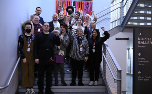 All of the 26 eligible Tacoma Art Museum employees participated in and voted in favor of forming a union. (Gillian Fulford/WFSE)