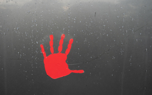 A red handprint across the mouth has become a symbolic representation of violence that affects Indigenous women, in the United States and beyond. (tloventures/Adobe Stock)