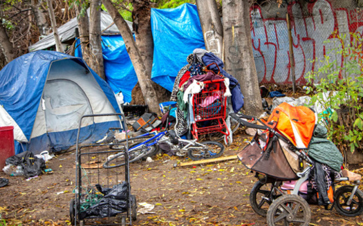 The Indiana Housing and Community Development Authority reports in January 2023, nearly 4,400 people were unhoused. That's 710 more people than the previous year, excluding Marion County figures. (Adobe Stock)