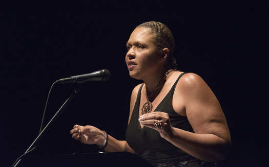 Candice Bailey is the founder of the Colorado Police Oversight Commission, and has worked to improve laws surrounding law enforcement and community engagement. (Michael Ensminger/Motus Theater)